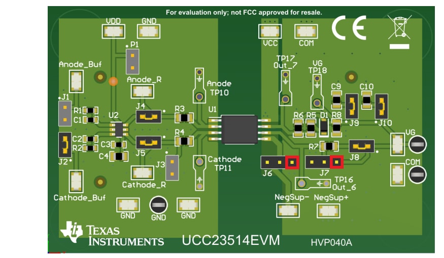 Texas Instruments UCC23514EVM Evaluation Module
